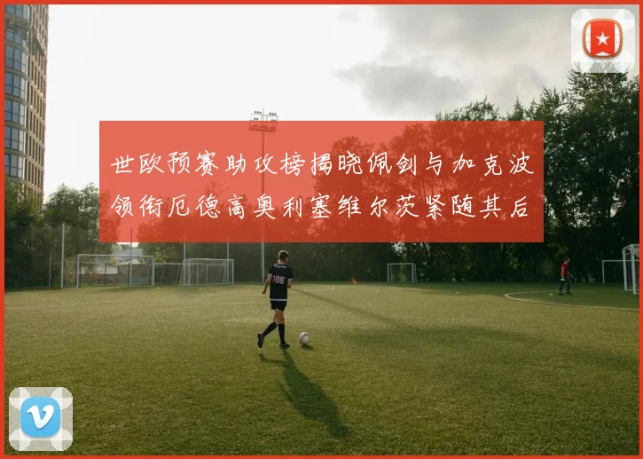 世欧预赛助攻榜揭晓佩剑与加克波领衔厄德高奥利塞维尔茨紧随其后
